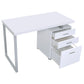 Brennan 47-inch 3-drawer Office Computer Desk White