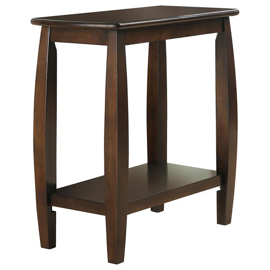 Dixon 1-shelf Rectangular Wood Side Table Cappuccino