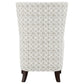 Pippin Upholstered High Wingback Accent Chair Latte