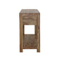 Esther 3-drawer Wood Console Table Natural Sheesham